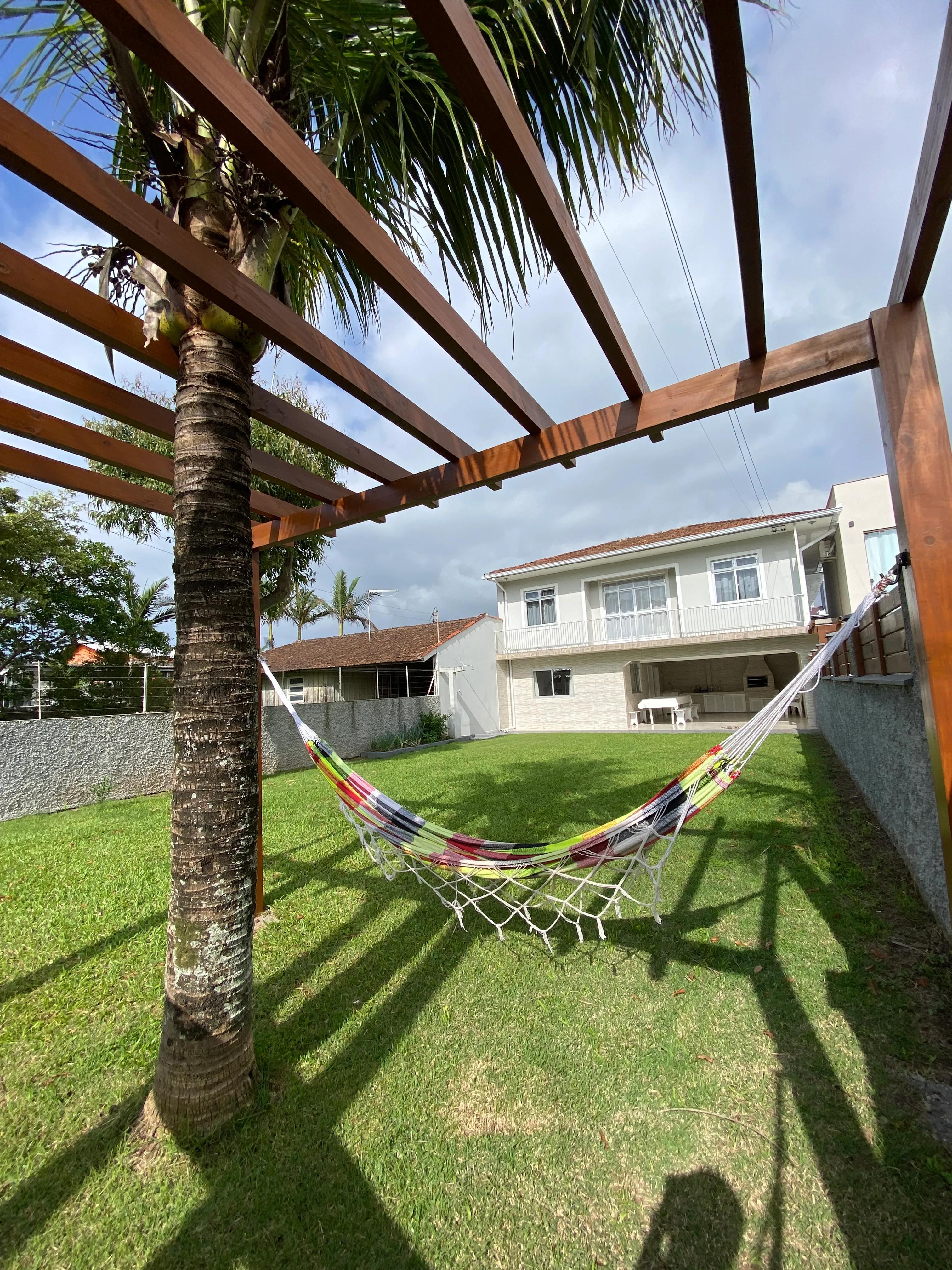 Casa grande na praia